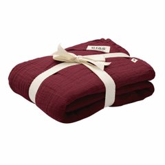 Муслінова тканина пелюшка BIBS Muslin Swaddle 1 шт в упаковці 120*120 см з сумкою для зберігання Elderberry