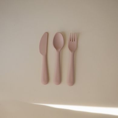 Набір приборив - Mushie Cutlery Set - Blush