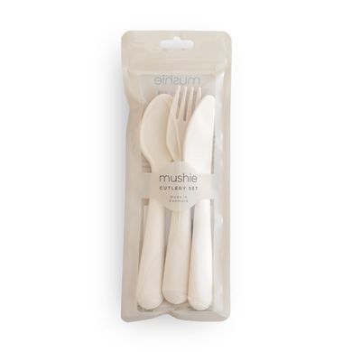 Набір приборив - Mushie Cutlery Set - Ivory