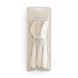 Набір приборив - Mushie Cutlery Set - Ivory