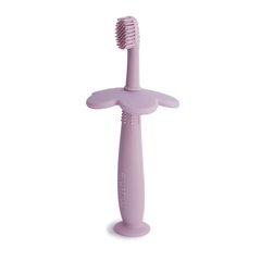 Тренувальна зубна щітка Mushie Soft Lilac