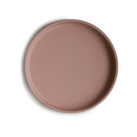 Классическая силиконовая тарелка с присоской - Cloudy Mauve