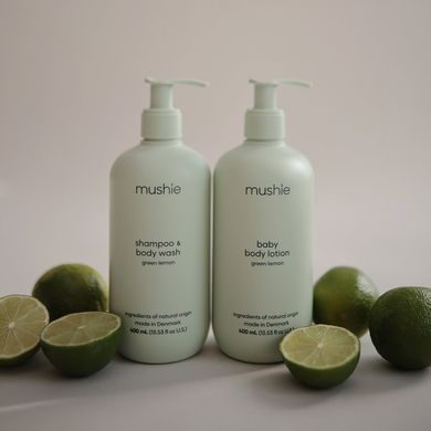 Mushie Baby Body Lotion Green Lemon &mdash; дитячий гель для тіла 400 мл
