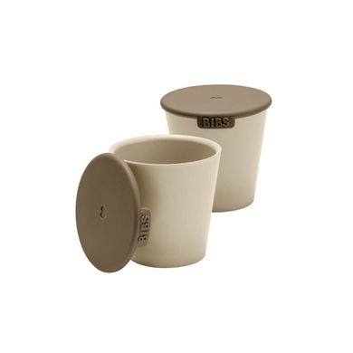 Набір дитячих стаканів BIBS Cup Set Vanilla (2 шт)