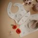 Mushie Silicone Feeding Toddler Set Pink Flowers &mdash; силіконовий набір для годування