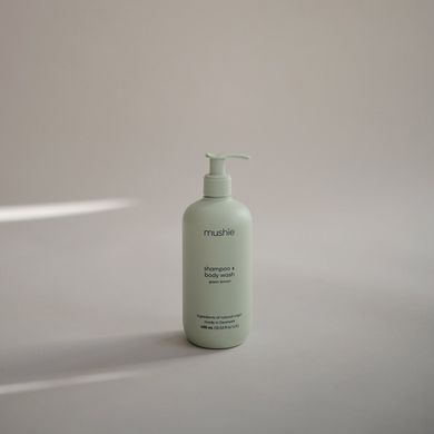Mushie Baby Shampoo & Body Wash Green Lemon Cosmos - дитячий шампунь та гель для тіла 400 мл