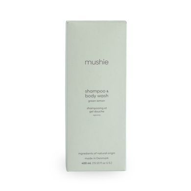 Mushie Baby Shampoo & Body Wash Green Lemon Cosmos - дитячий шампунь та гель для тіла 400 мл