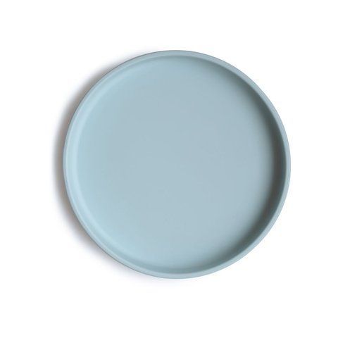 Классическая силиконовая тарелка с присоской - Powder Blue