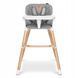 Стульчик для кормления Lionelo KOEN GREY STONE