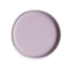Класична силіконова тарілка з присоскою - Soft Lilac