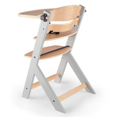 Стільчик для годування Kinderkraft Enock Natural Grey