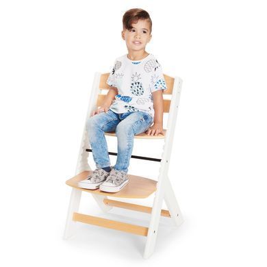 Стільчик для годування Kinderkraft Enock Natural Grey