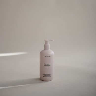 Mushie Baby Shampoo & Body Wash Lavender Cosmos - дитячий шампунь та гель для тіла 400 мл