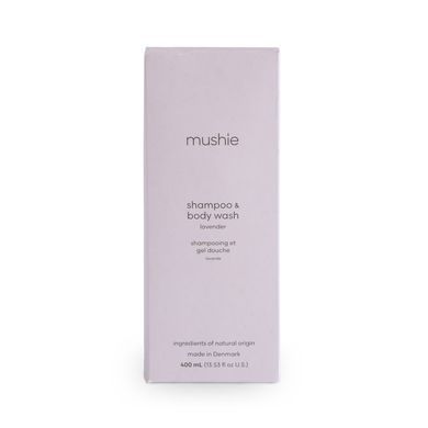 Mushie Baby Shampoo & Body Wash Lavender Cosmos - дитячий шампунь та гель для тіла 400 мл