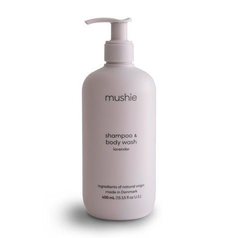 Mushie Baby Shampoo & Body Wash Lavender Cosmos - дитячий шампунь та гель для тіла 400 мл