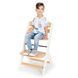 Стільчик для годування Kinderkraft Enock Natural Grey