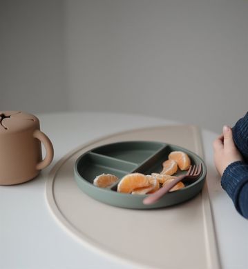 Mushie Silicone Feeding Toddler Set Dinosaurs - силіконовий набір для годування