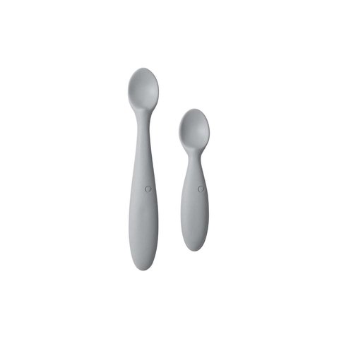 Набір дитячих ложок для годування BIBS Spoon Set Cloud (2 шт)