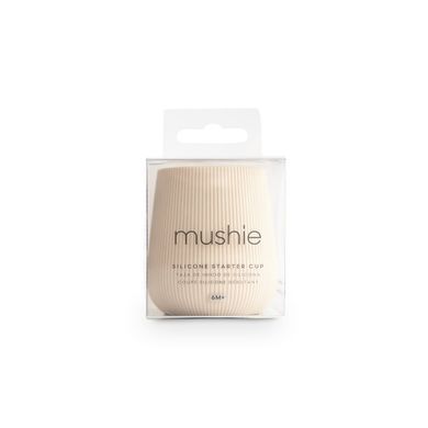 Mushie Silicone Starter Cup Shifting Sand - силіконова тренувальна чашка