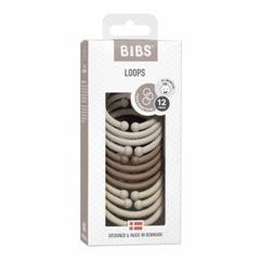 Іграшки BIBS Loops 12 шт в упаковці Sand / Dark Oak / Vanilla від 0+ міс