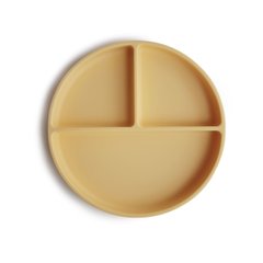 Силиконовая секционная тарелка Pale Daffodil