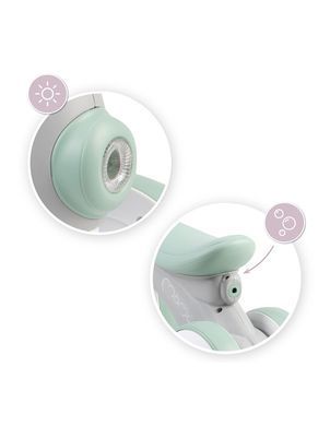 Біговел MoMi TOBIS Grey (зі світлом і мильними бульбашками)