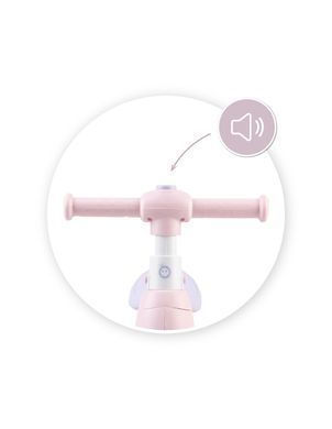 Біговел MoMi TOBIS Pink (зі світлом і мильними бульбашками)