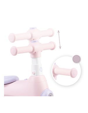 Біговел MoMi TOBIS Pink (зі світлом і мильними бульбашками)