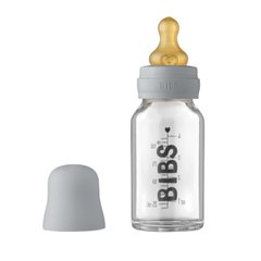Стеклянная детская бутылочка BIBS (110 мл) – Cloud
