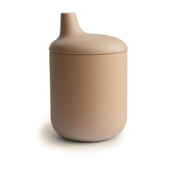Силиконовая чашка-непроливайка от Mushie - Natural