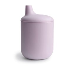 Силиконовая чашка-непроливайка от Mushie - Soft Lilac
