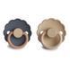 FRIGG Daisy 2-Pack пустушки Aurora/Croissant (6-18 міс.)
