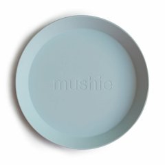 Кругла плоска тарілка - Powder Blue