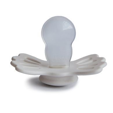 FRIGG Lucky 6-18m - Symmetrical Silicone Pacifier - Cream