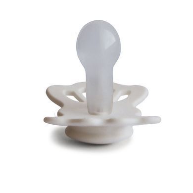 FRIGG Lucky 6-18m - Symmetrical Silicone Pacifier - Cream