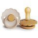 FRIGG Daisy 2-Pack пустушки Chamomile/Honey Gold (6-18 міс.)