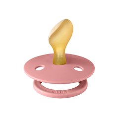 Соска пустушка BIBS Colour Latex Anatomical (анатомічна) – Dusty Pink 6-18 міс.
