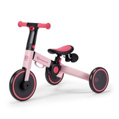 Триколісний велосипед біговел 3в1 KiderKraft 4TRIKE Candy Pink
