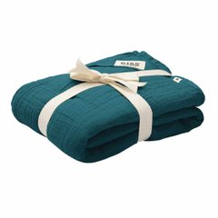 Муслінова тканина пелюшка BIBS Muslin Swaddle 1 шт в упаковці 120*120 см з сумкою для зберігання Forest Lake