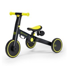 Триколісний велосипед біговел 3в1 KiderKraft 4TRIKE Black Volt