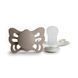 FRIGG Butterfly Анатоміні пустушки Silicone 2-Pack Portobello/Cream (0-6 міс.)